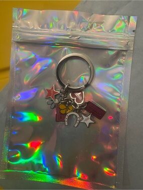 COACH Bag Charm, Butterfly, Flower, Heart, Horse Shoe, Hang Tags and Stars